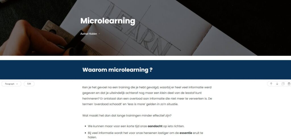 Microlearning Rise